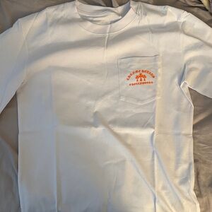 Chrome Hearts x Hollywood white long sleeve with orange print